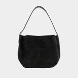 Cabas Medium Belted - TOTEME - Cuir - Noir