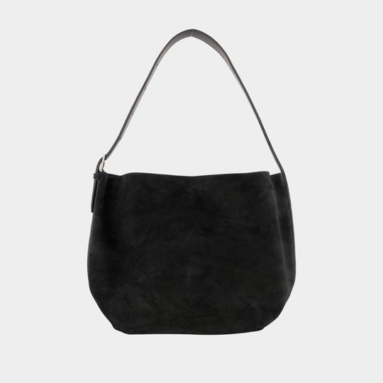 Cabas Medium Belted - TOTEME - Cuir - Noir