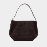 Cabas Medium Belted - TOTEME - Cuir - Marron