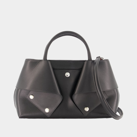 Cabas Small Mercer - TOTEME - Cuir - Noir