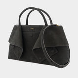 Cabas Small Mercer - TOTEME - Cuir - Noir