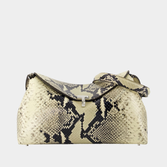 Pochette T-Lock Python - TOTEME - Cuir - Multi