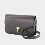Sac À Bandoulière T-Lock - TOTEME - Cuir - Noir