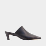 Mules - TOTEME - Cuir - Noir