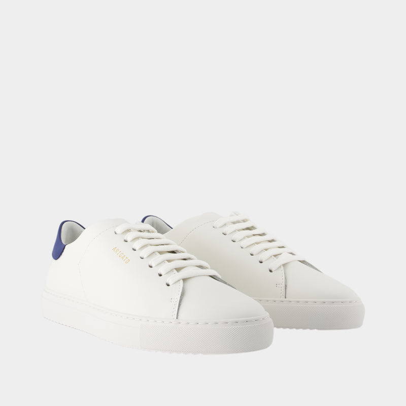 Sneakers Clean 90 - Axel Arigato - Cuir - Blanc/Navy