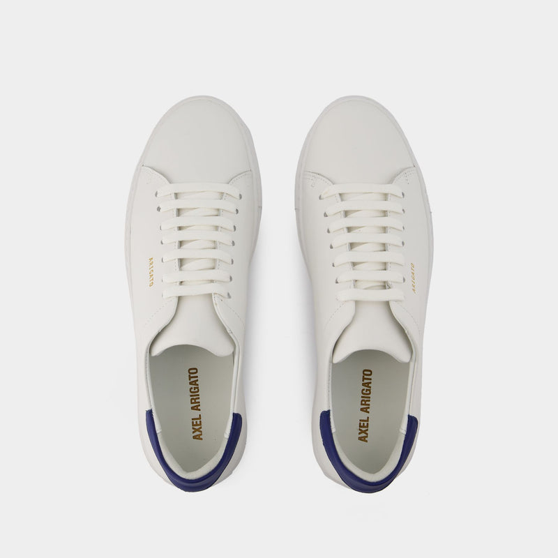 Sneakers Clean 90 - Axel Arigato - Cuir - Blanc/Navy