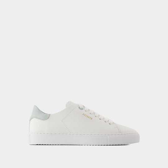 Sneakers Clean 90 - Axel Arigato - Cuir - Blanc/Menthe