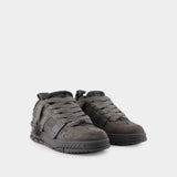 Sneakers Area Patchwork - Axel Arigato - Cuir - Gris