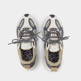 Sneakers Satellite Runner - Axel Arigato - Cuir - Blanc/Beige