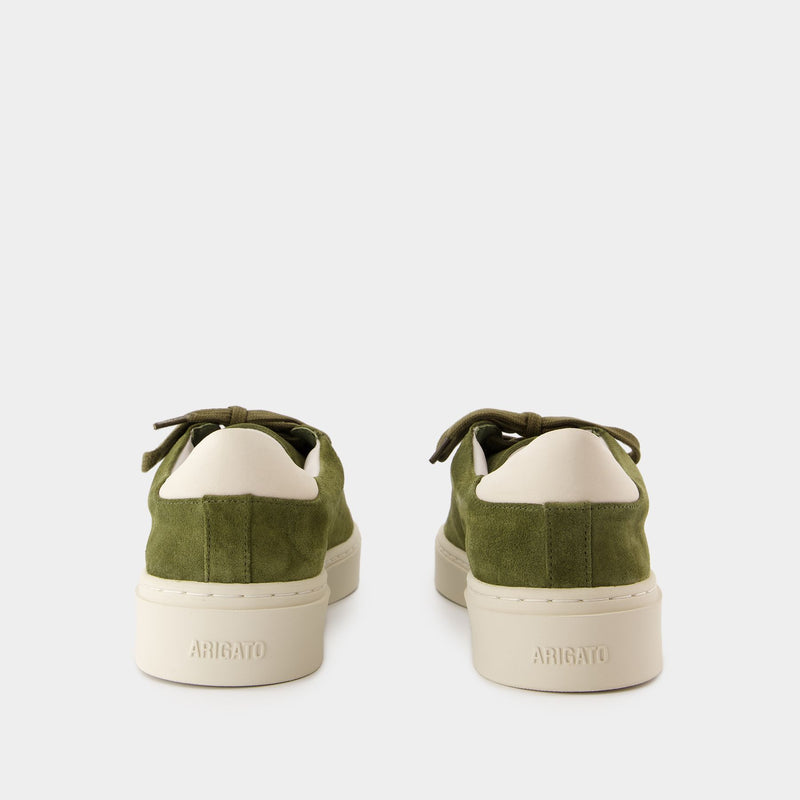 Sneakers Court - Axel Arigato - Daim - Vert/Blanc