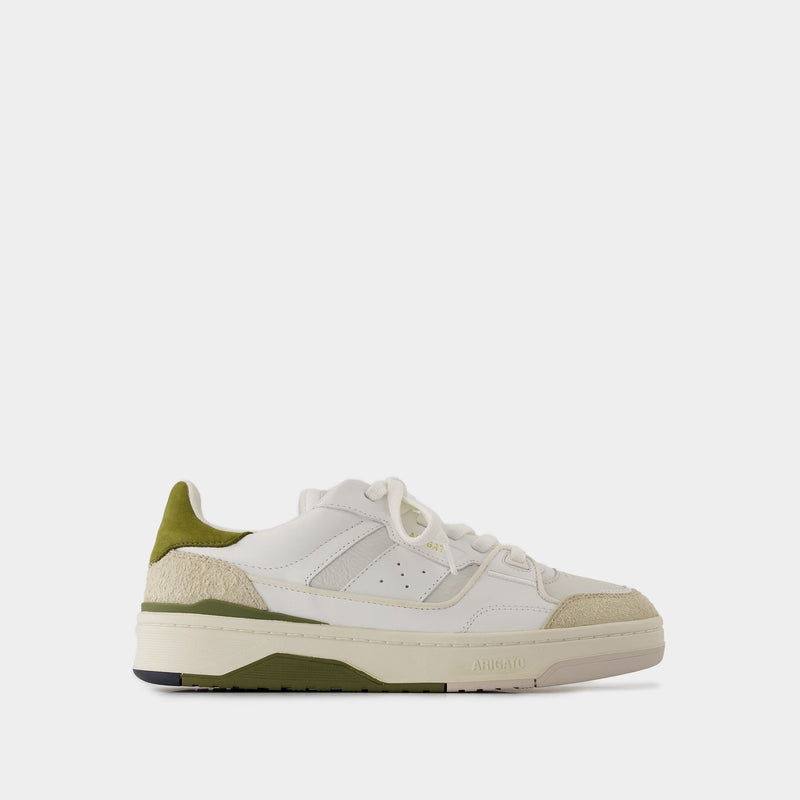 Sneakers Clay - Axel Arigato - Cuir - Blanc/Vert