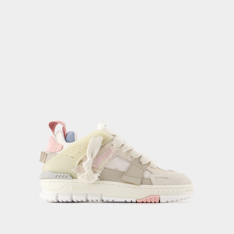 Sneakers Area Patchwork - Axel Arigato - Synthétique - Beige