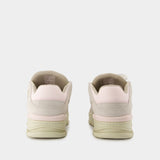 Sneakers Area Lo - Axel Arigato - Cuir - Gris/Rose