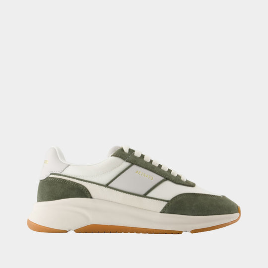 Sneakers Genesis Neo - Axel Arigato - Cuir - Beige/Vert