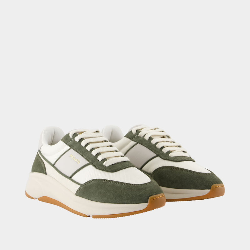Sneakers Genesis Neo - Axel Arigato - Cuir - Beige/Vert