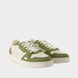 Sneakers Dice Lo - Axel Arigato - Cuir - Beige/Vert