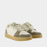 Sneakers Dice Lo - Axel Arigato - Cuir - Blanc/Gris