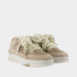 Sneakers Area Lo Label - Axel Arigato - Cuir - Beige