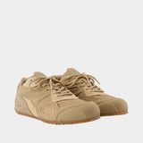Sneakers Slow Runner - Axel Arigato - Cuir - Marron