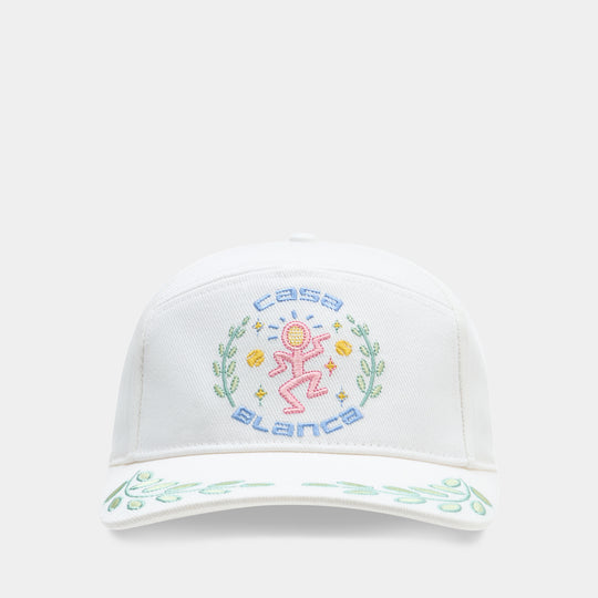 Casquette Dance Joy - Casablanca - Coton - Blanc