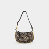 Sac Porté Épaule Oskan Moon - Isabel Marant - Cuir - Noir
