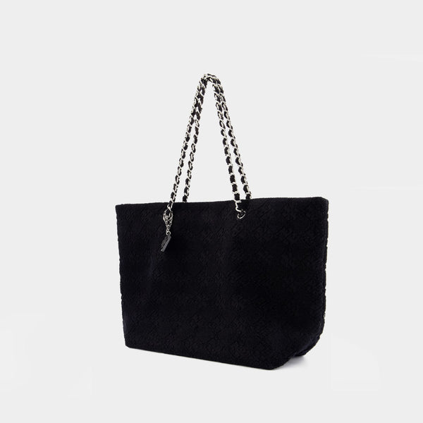 Cabas Ella Terry - Tory Burch - Coton - Noir