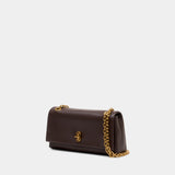 Sac À Bandoulière The Dual Chain Mini - Marc Jacobs - Cuir - Marron