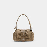 Sac À Main Hazel Treasure - Vivienne Westwood - Cuir - Taupe