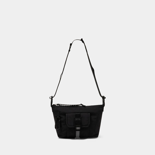 Sac À Bandoulière Trek - A.P.C. - Synthétique - Noir