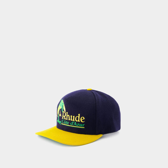 Casquette Azur Coast - Rhude - Coton - Bleu