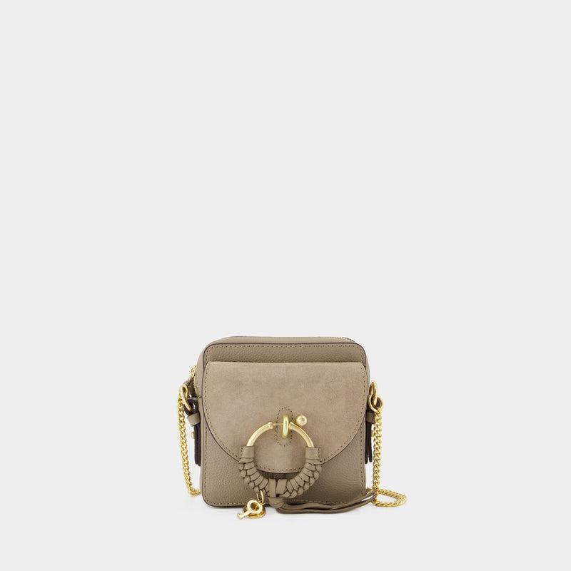 Sac Joan - See By Chloé - Cuir - Gris
