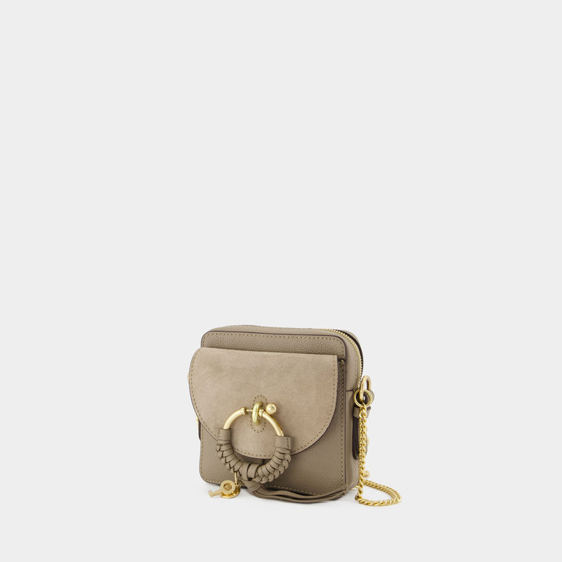 Sac Joan - See By Chloé - Cuir - Gris