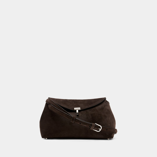 Pochette T-Lock - TOTEME - Cuir - Marron