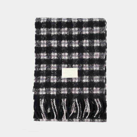 Écharpe - Acne Studios - Laine - Noir