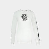 T-Shirt Coming Up Roses - Simone Rocha - Coton - Blanc
