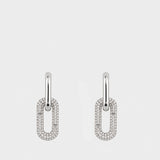 Boucles d'oreilles Pop J Marc Pave - Marc Jacobs - Métal - Argenté