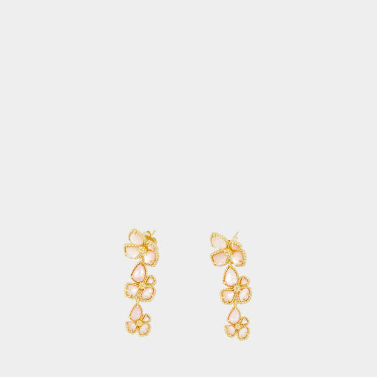Boucles D'oreilles Bloom Large Dangles - Zimmermann - Métal - Doré