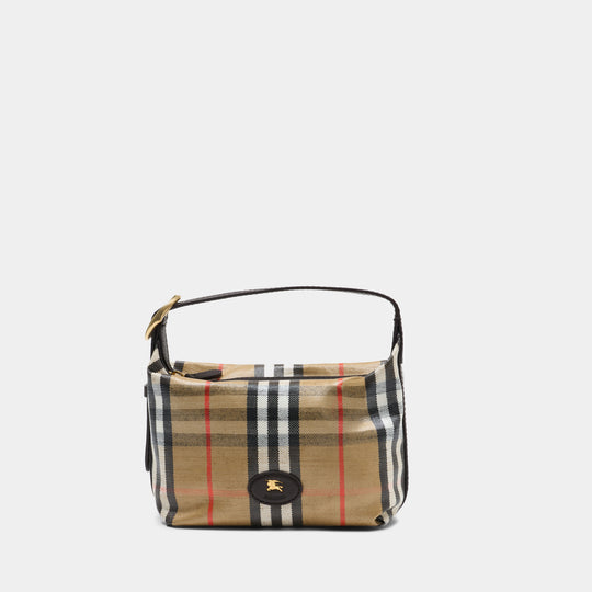 Sac À Main Ll Highlands Mini Duffle - Burberry - Coton - Multi