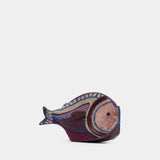 Pochette Pesce - Staud - Synthétique - Violet