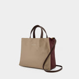 Cabas Museo Soft Ew - Marni - Cuir - Beige