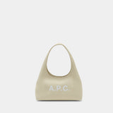 Sac Porté Épaule Baby Ninon - A.P.C. - Synthétique - Blanc