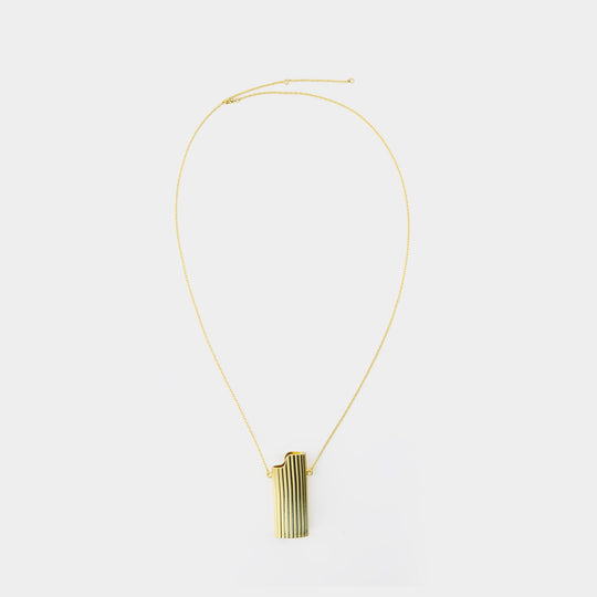 Collier Lighter Holder - AMI Paris - Métal - Doré