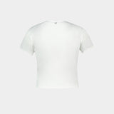 T-Shirt Tee - Rabanne - Coton - Blanc