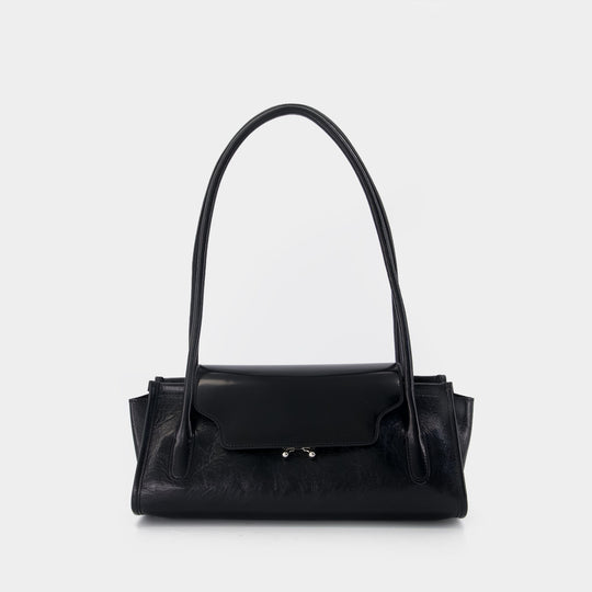 Sac Porté Épaule Trunkette - Marni - Cuir - Noir
