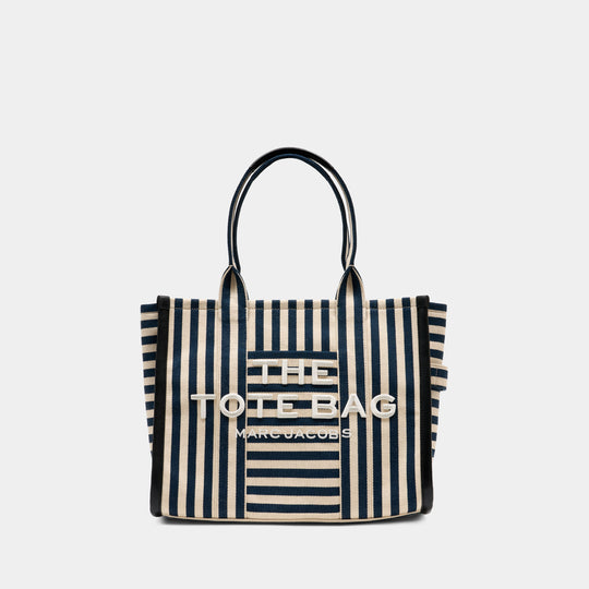 The Large Tote - Marc Jacobs - Coton - Bleu