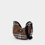 Sac Porté Épaule Ll Horseshoe S21 - Burberry - Nylon - Marron