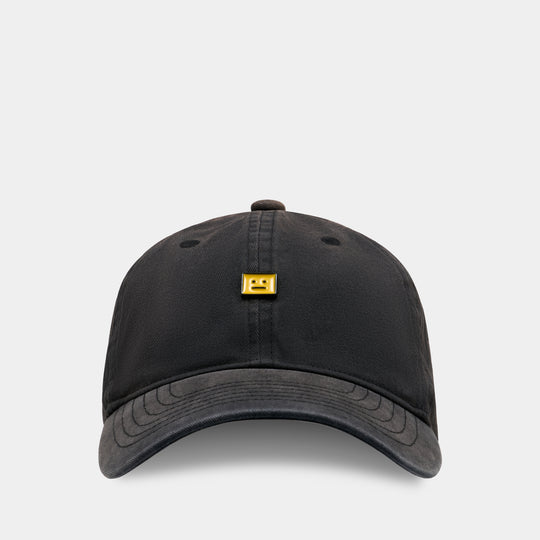 Casquette Face Stud - Acne Studios - Coton - Noir