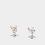 Boucles D'oreilles Octavie - Vivienne Westwood - Métal - Argenté