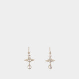 Boucles D'oreilles Aleksa - Vivienne Westwood - Métal - Argenté