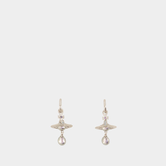Boucles D'oreilles Aleksa - Vivienne Westwood - Métal - Argenté